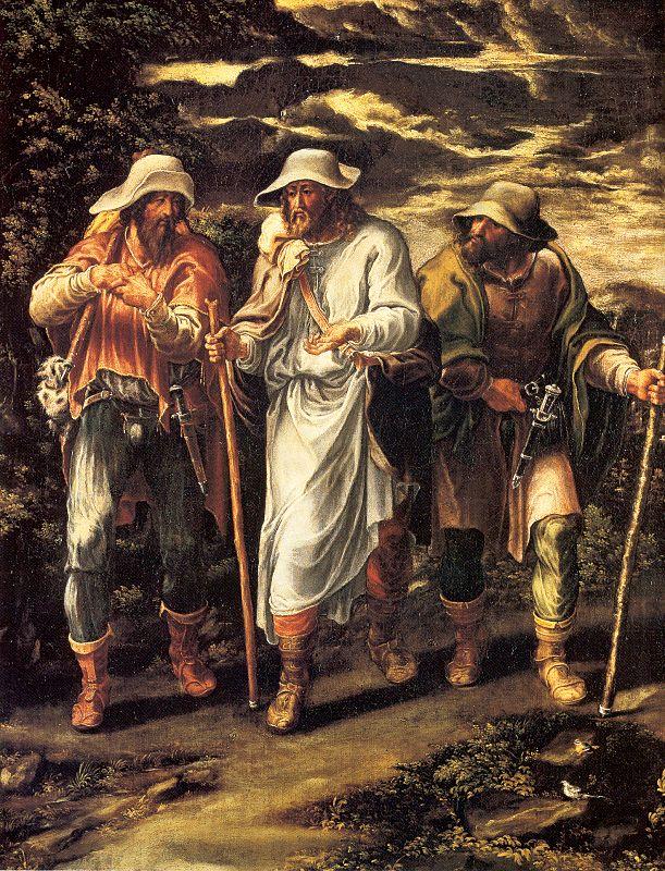 Orsi, Lelio The Walk to Emmaus oil painting picture